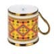 ALSANIDI, Najdi Porcelain tea and coffee mug, Coffee cup for trips and travel, Yellow, capacity 330 ml