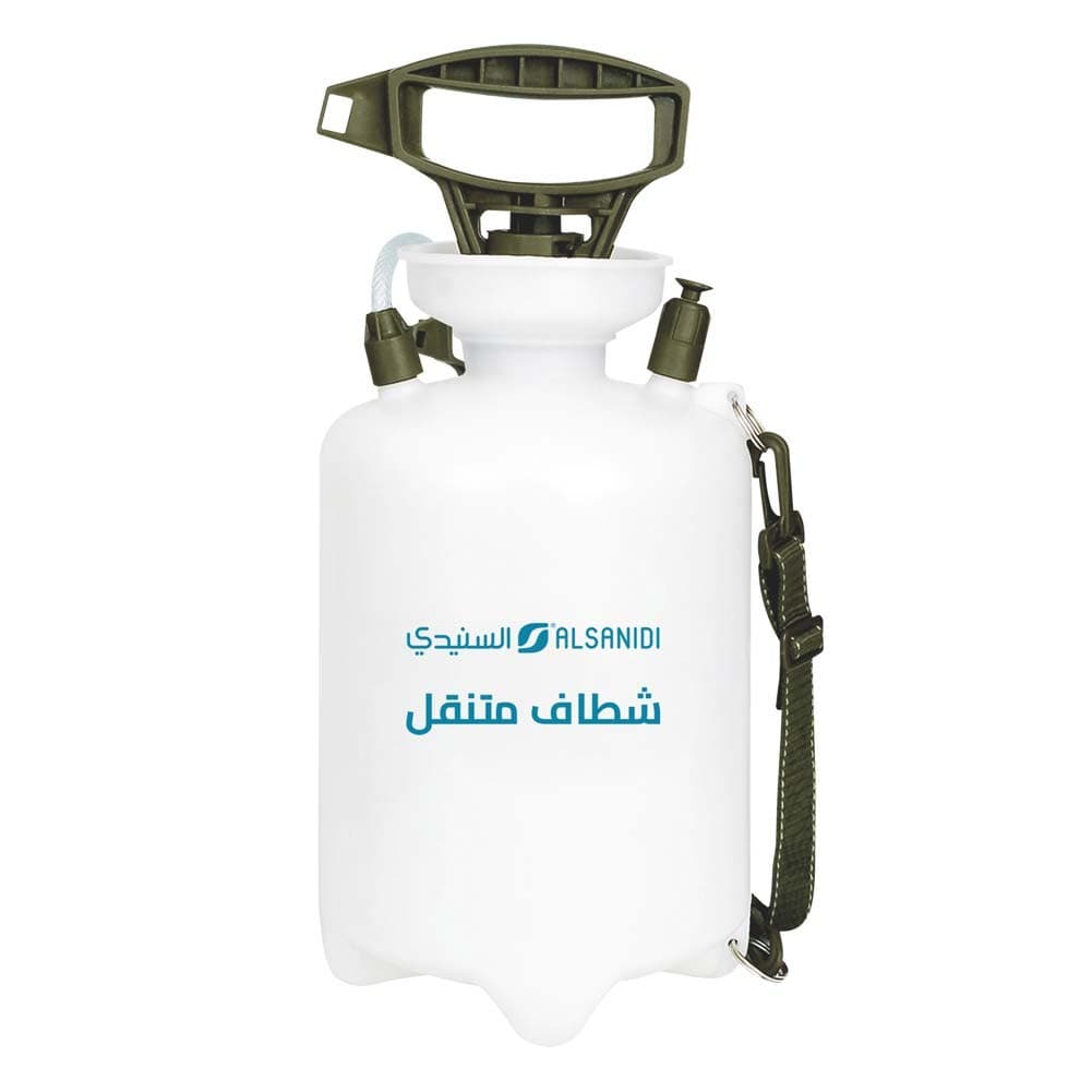 ALSANIDI, Portable Bidet for Outdoor Trips, Green*White, capacity 5 L