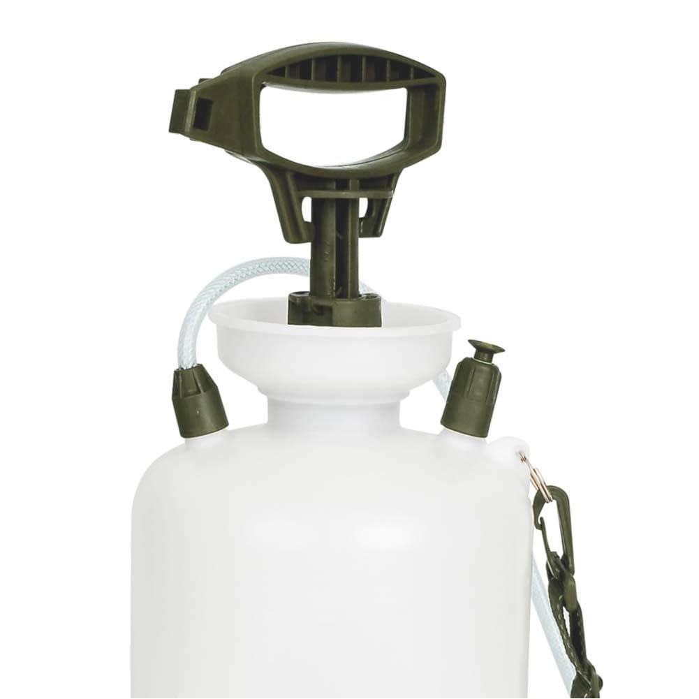 ALSANIDI, Portable Bidet for Outdoor Trips, Green*White, capacity 5 L