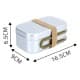 ALSANIDI, Aluminum food container, Silver, Size 16.5*9.5*5 Cm