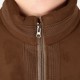 ALSANIDI, Fur Coat, Winter Dress, Brown, Size XXL