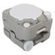 DPT, Portable Camping Toilet, Travel Toilet, Gray, Size 42*37*31.5 Cm
