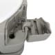 DPT, Portable Camping Toilet, Travel Toilet, Gray, Size 42*37*31.5 Cm