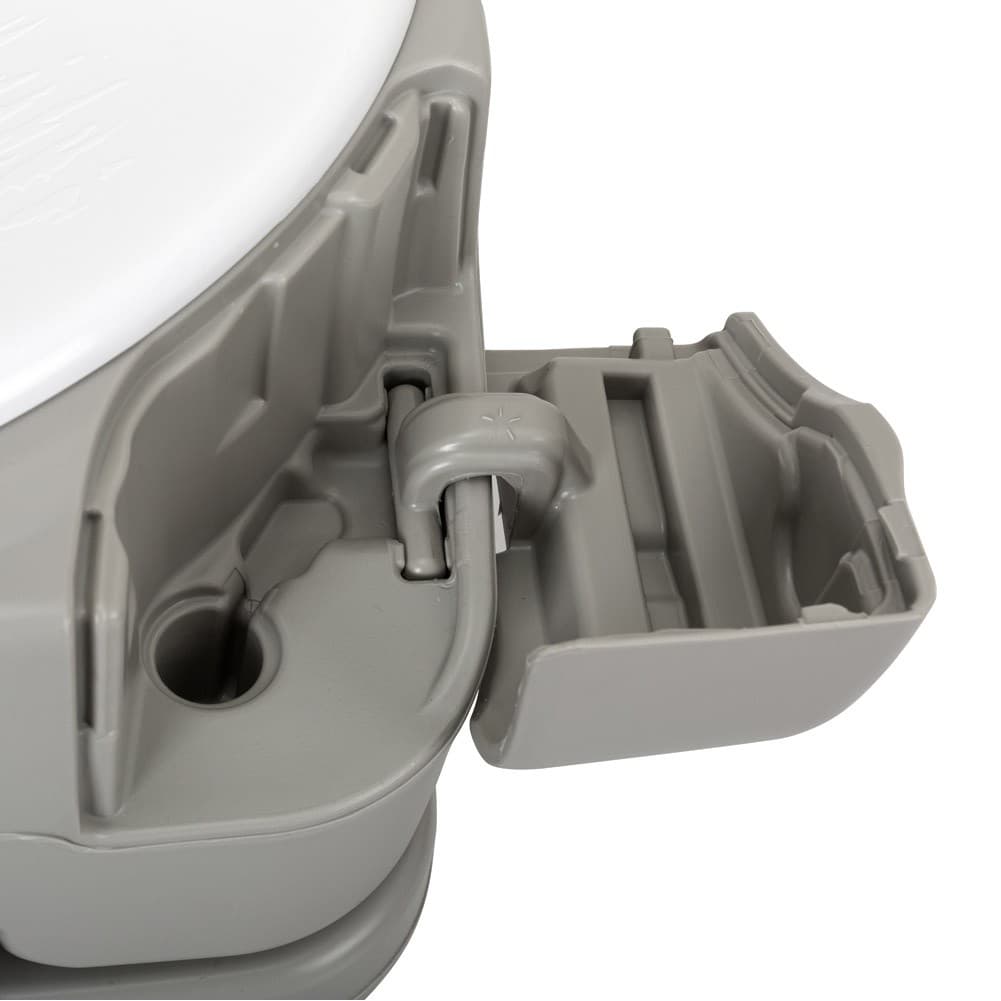 DPT, Portable Camping Toilet, Travel Toilet, Gray, Size 42*37*43.5 Cm