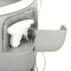 DPT, Portable Camping Toilet, Travel Toilet, Gray, Size 42*37*43.5 Cm