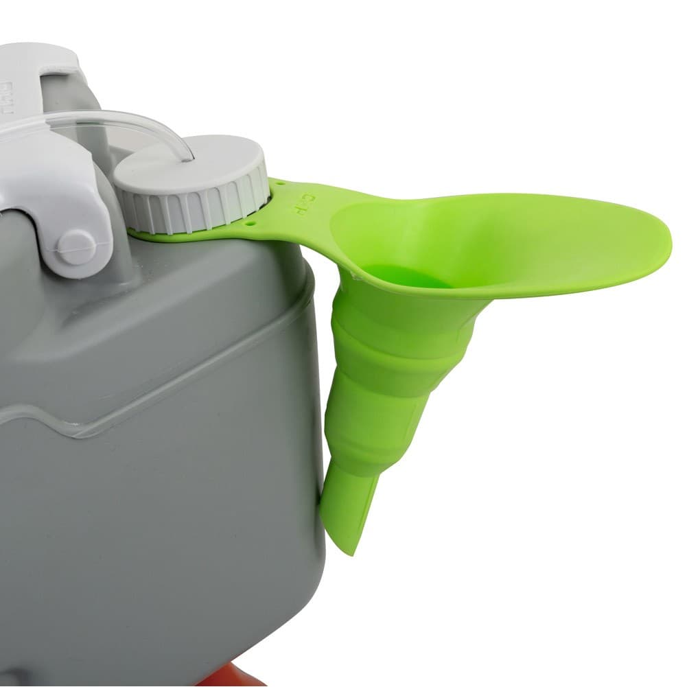DPT, Portable Camping Toilet, Travel Toilet, Gray, Size 42*37*44 Cm