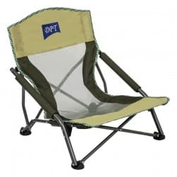 DPT, Foldable Camping Chair, Trips Chair, Green
