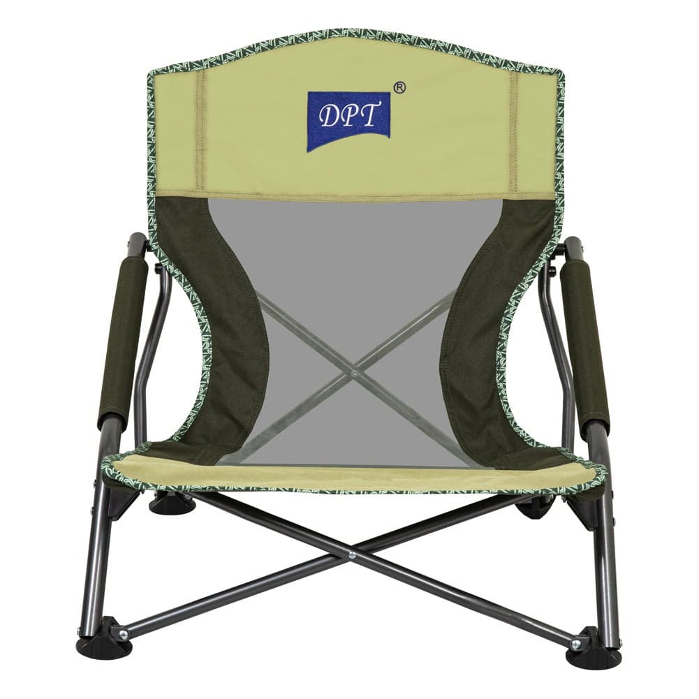 DPT, Foldable Camping Chair, Trips Chair, Green