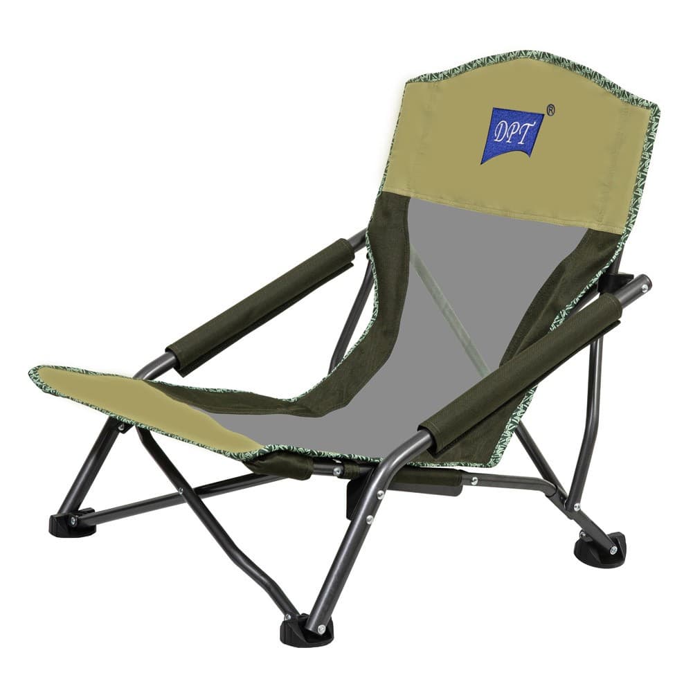 DPT, Foldable Camping Chair, Trips Chair, Green