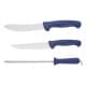 ALSANIDI, Knives bag Set, Knives case, Blue, Set 4 pcs