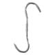 ALSANIDI, Stainless Steel Meat Hanging Hook, Meat hanging hooks, Multicolored , Size 25 Cm Thickness 9.8 mm