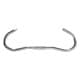 ALSANIDI, Stainless Steel Meat Hanging Hook, Meat hanging hooks, Multicolored , Size 25 Cm Thickness 9.8 mm