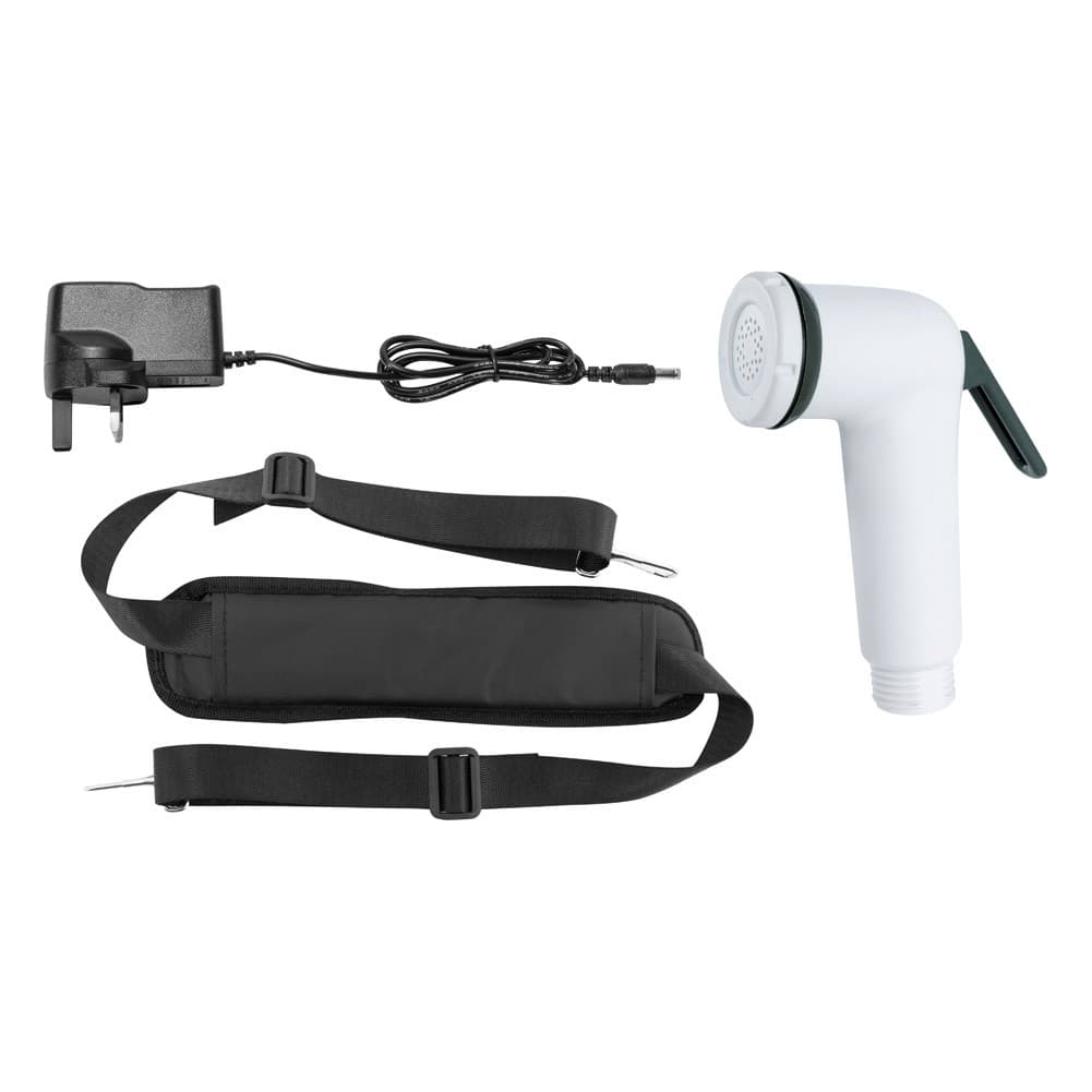 ALSANIDI, Electric Bidet Sprayer, Portable Bidet Sprayer, Blue, capacity 8 L