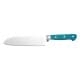 ALSANIDI, Butcher Stainless steel knife, Kitchen knife, Turquoise, Size 7.75 inch