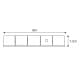 ALSANIDI, Foldable windbreak for trips, Al-Mashab windbreak, Kaki, Size 800*150 Cm