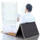 ALSANIDI, Prayer Mat with Chair, Trips Chair, Orang, Size110*55*34 Cm