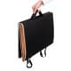 ALSANIDI, Prayer Mat with Chair, Trips Chair, Orang, Size110*55*34 Cm