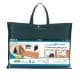 ALSANIDI, Prayer Mat with Chair, Trips Chair, Orang, Size110*55*34 Cm