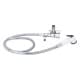 ALSANIDI, Travel Bidet, Travel Bidet and Ablution Sprayer, White, Size 1.5 Metre