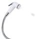 ALSANIDI, Travel Bidet, Travel Bidet and Ablution Sprayer, White, Size 1.5 Metre