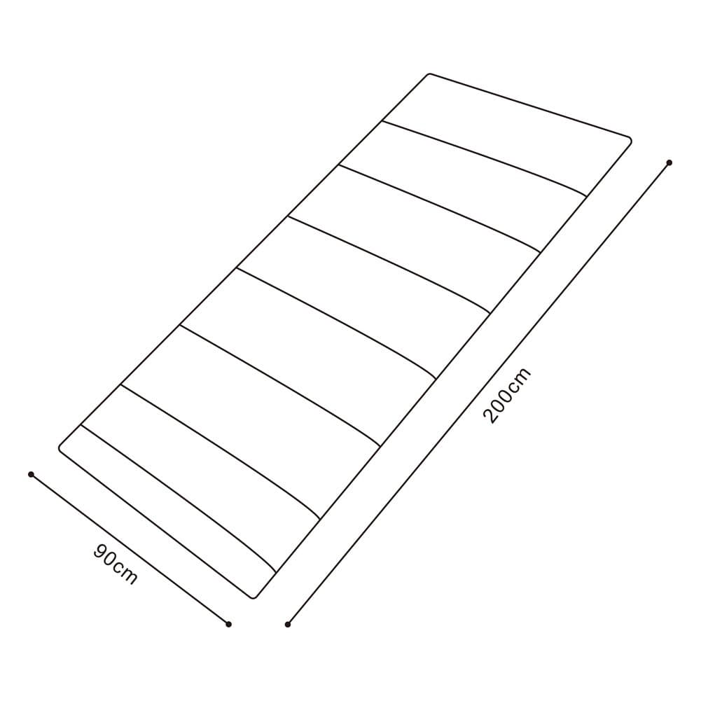 ALSANIDI, camping Sleeping bag, Kaki, Size 200*90 Cm