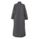 ALSANIDI, Fur Coat, Winter Dress, Gray, Size XXL