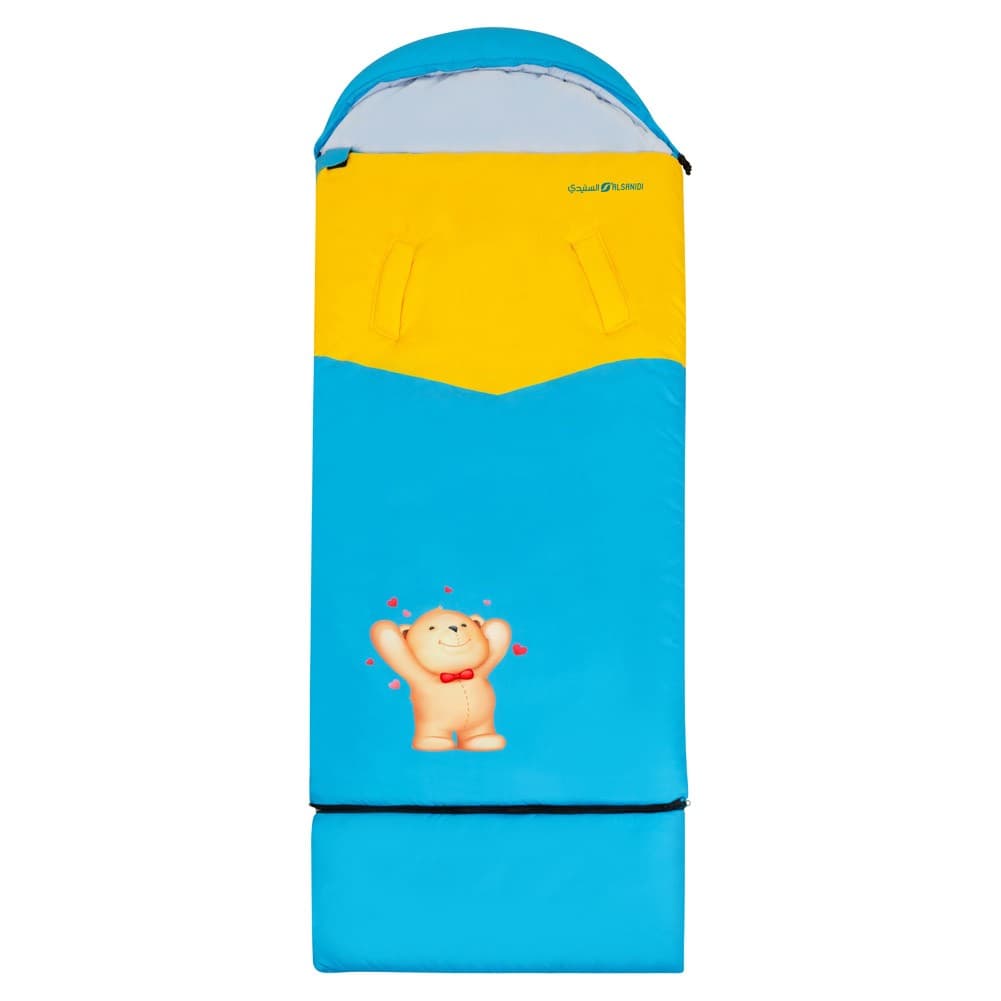ALSANIDI, camping Sleeping Bag - kids, Blue, Size195*75 Cm