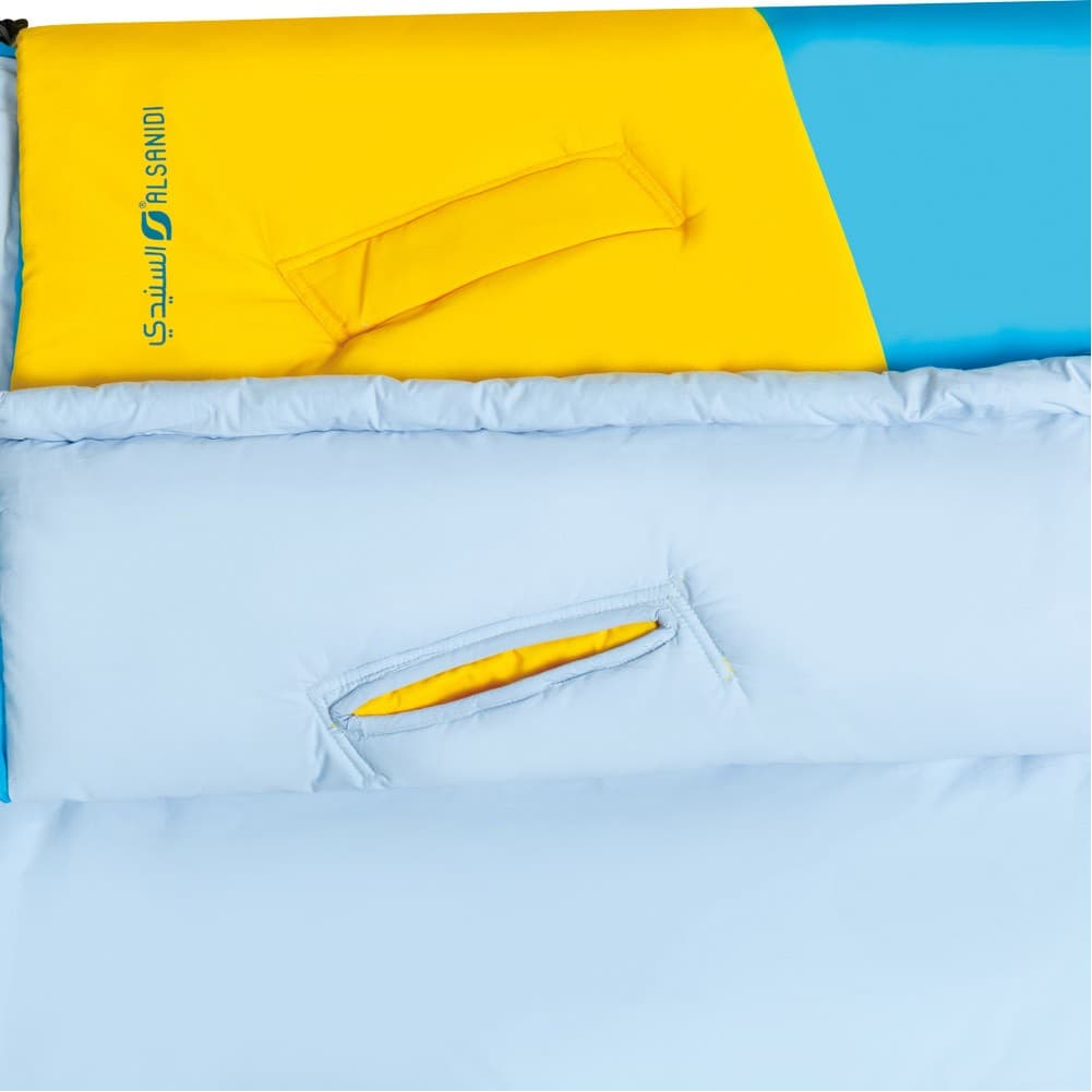 ALSANIDI, camping Sleeping Bag - kids, Blue, Size195*75 Cm