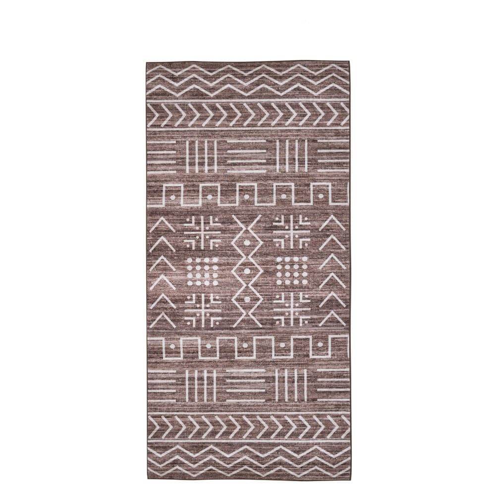ALSANIDI, Ground seating mat for camping , Portable Camping and Hiking Floor Mat, Brown*White, Size200*100 Cm