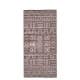 ALSANIDI, Ground seating mat for camping , Portable Camping and Hiking Floor Mat, Brown*White, Size200*100 Cm