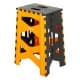 ALSANIDI, Multi-Purpose Chair, Camping Chair, Black*Orang, Size 33.5*25.6*45 Cm
