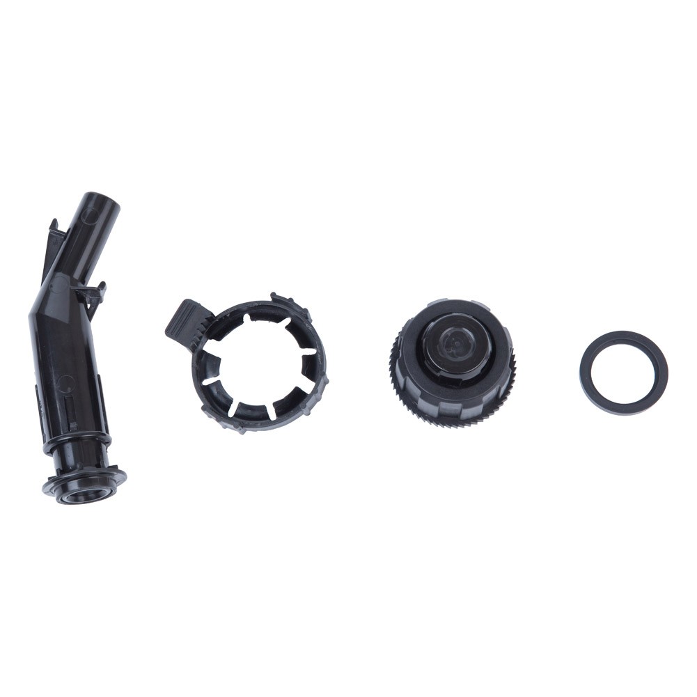 DPT, Fuel Jerrycan Cap and Tube, Black