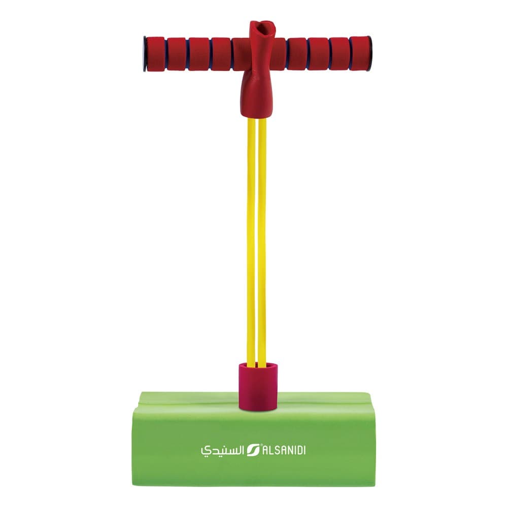 ALSANIDI, Kids jumping game, Children's game, Green, Size L:22* W:10* H:40 Cm