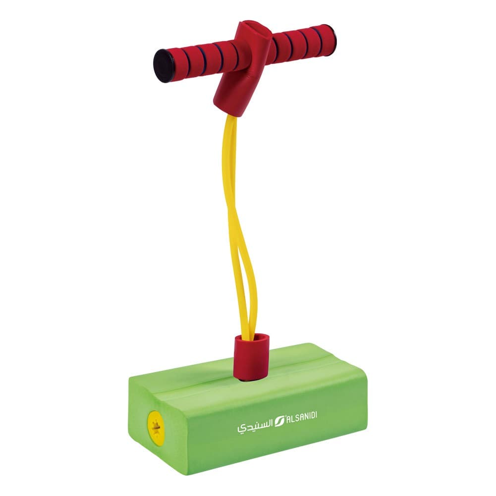 ALSANIDI, Kids jumping game, Children's game, Green, Size L:22* W:10* H:40 Cm