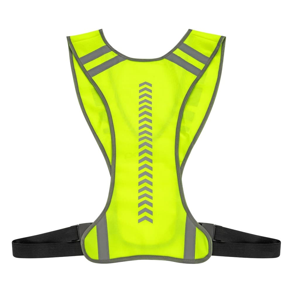 GHIKING, Reflective vest, Waistcoat, Green, Size L:50*W:35 Cm