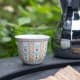 CMP, a cup of Arabic coffee, Traditional palm leaf coffee cup, Yellow, capacity100ml