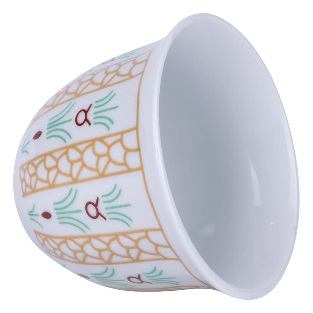 CMP, a cup of Arabic coffee, Traditional palm leaf coffee cup, Yellow, capacity100ml