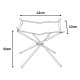 CMP, Stainless steel grill, Grill grates, Silver, Size 42*42*32 Cm