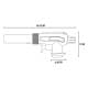 CMP, Automatic fire starter, Multi-use lighter, Gray, Size19.5*3.8*7Cm