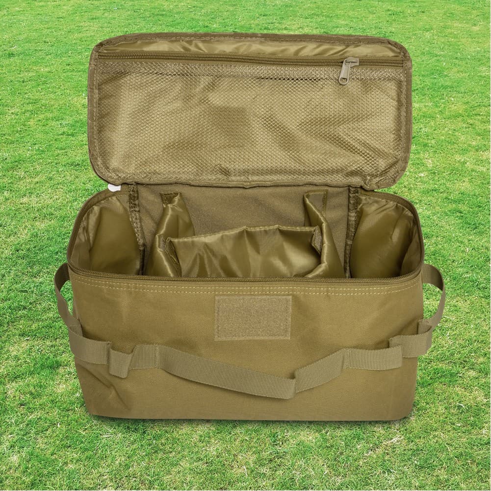CMP, Multi-use travel bag, travel bag, Kaki, Size34*19*17Cm