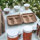 CMP, Tea Iskanat bag, Iskanat bag, Woody, Size L:15*W:14.5*H:7.2 Cm