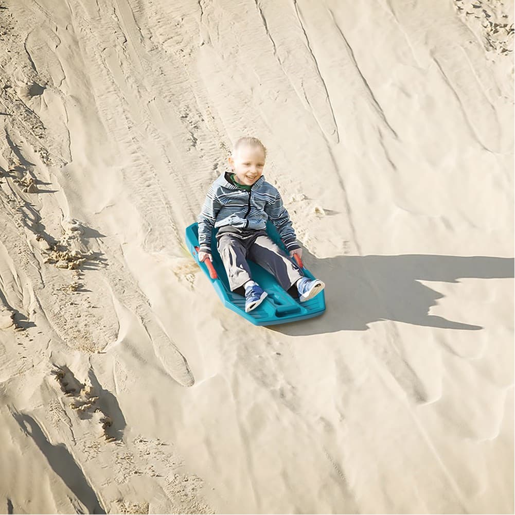 ALSANIDI, Children's skateboard, Plastic skateboard, Turquoise, Size63*42*14Cm