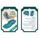 ALSANIDI, Children's skateboard, Plastic skateboard, Turquoise, Size63*42*14Cm