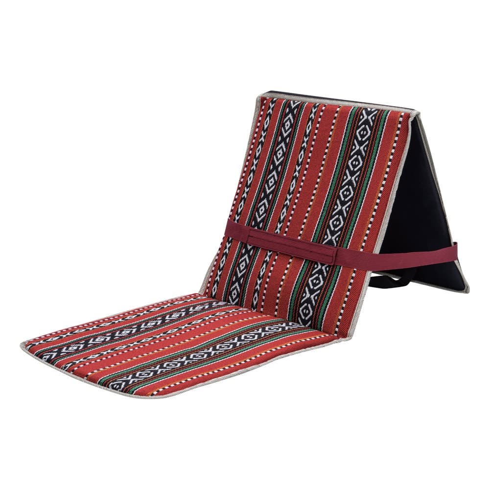 CMP, Backpacker chair, Frame: Plywood Filling, Red, Size L:122.0* W:39.0* H1.0 Cm