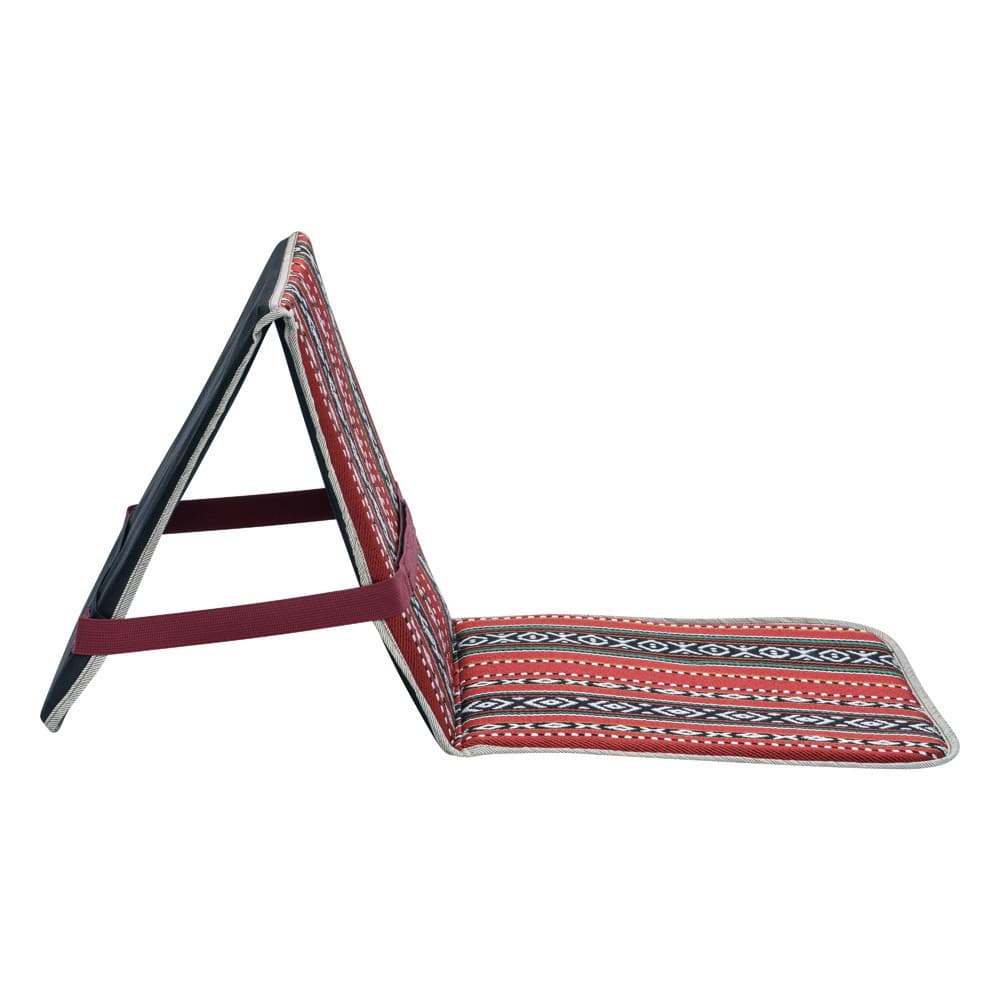 CMP, Backpacker chair, Frame: Plywood Filling, Red, Size L:122.0* W:39.0* H1.0 Cm
