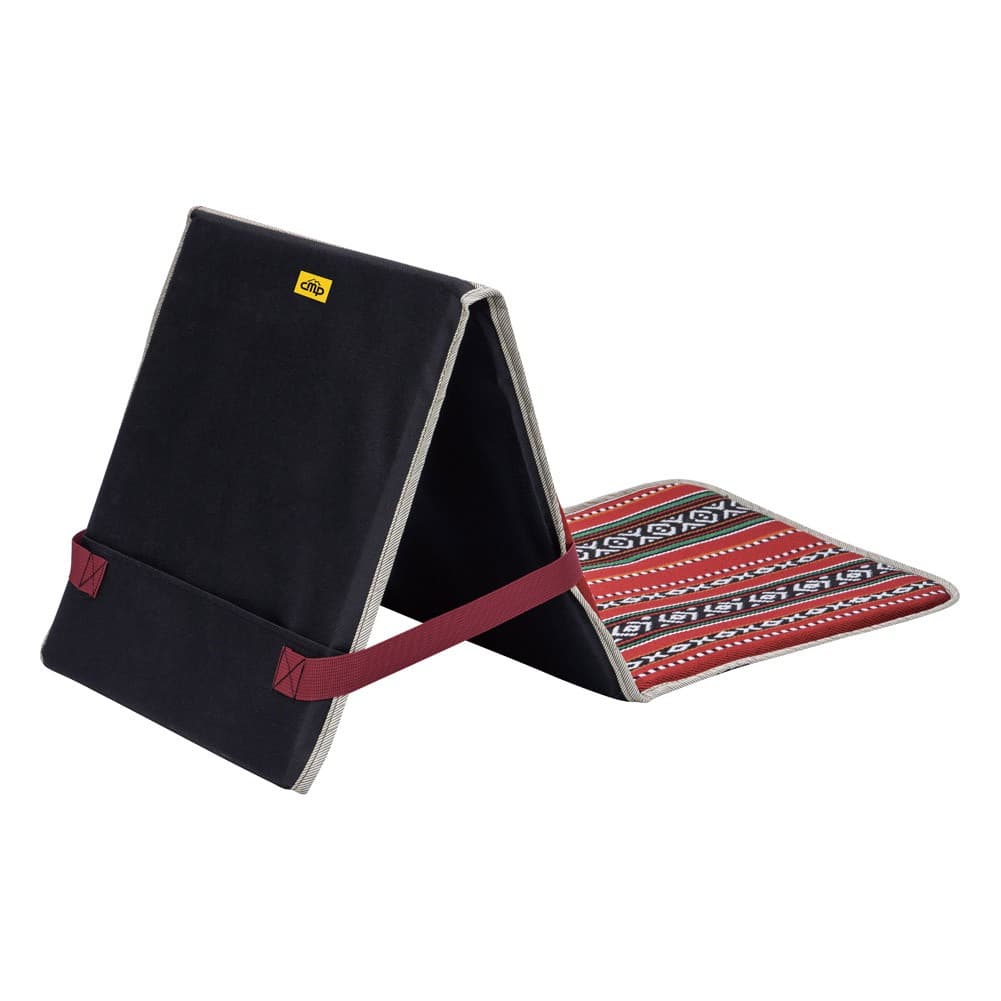 CMP, Backpacker chair, Frame: Plywood Filling, Red, Size L:122.0* W:39.0* H1.0 Cm