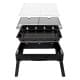 CMP, Mobile grill, Outdoor grill, Black, Size L:43*W:30*H22.5 Cm