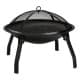 CMP, Mobile grill, Outdoor grill, Black, Size L:43*W:38*H55.5 Cm