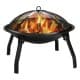 CMP, Mobile grill, Outdoor grill, Black, Size L:43*W:38*H55.5 Cm