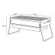ALSANIDI, Mobile grill, Outdoor grill, Gray, Size L:50*W:23*H25 Cm